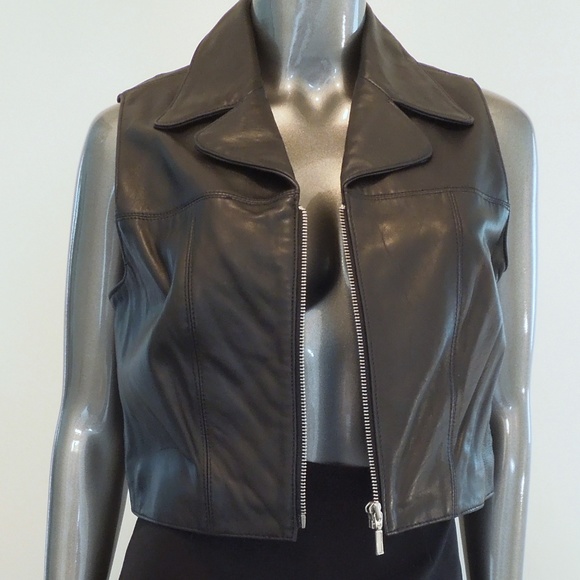 BB Dakota Jackets & Blazers - B B Dakota Black Leather Vest Medium BB Dakota Jackets & Blazers - B B Dakota Black Leather Vest Medium